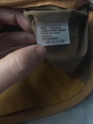 Bolso grande LongChamp impermeable y piel