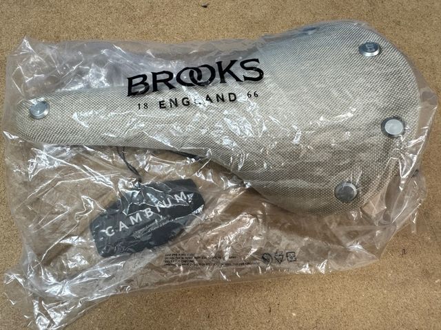 Sillín Brooks Cambium C17 Blanco