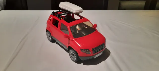 Coche familiar rojo Playmobil 5436