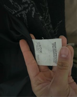 Cappotto Woolrich Teddy Vintage Nero