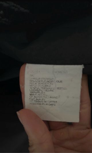 Cappotto Woolrich Teddy Vintage Nero