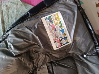 Chaqueta Moncler Negra Brillante