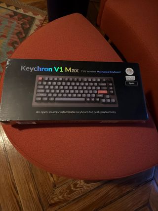 Keychron V1 Max Teclado Mecánico 75% Precintado. 