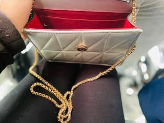 Bolso Michael Kors MK Dorado y Plateado