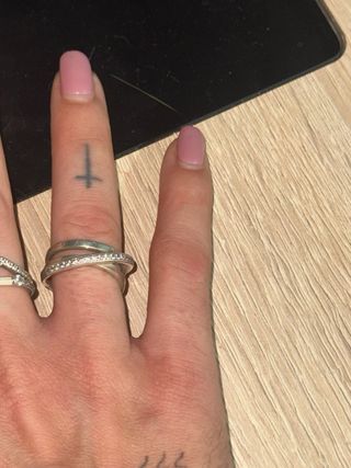 Anillo Pandora Plata con Circonitas