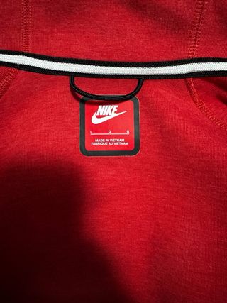 Sudadera Nike Tech Fleece Roja