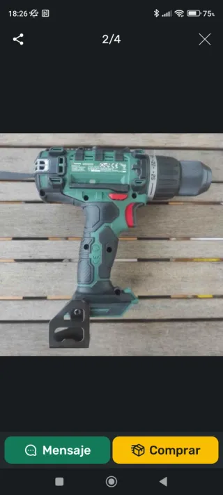 Taladro Atornillador Parkside SIN BATERÍA