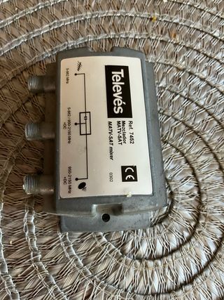 Mezclador Antena TV-SAT Televés Ref. 7452