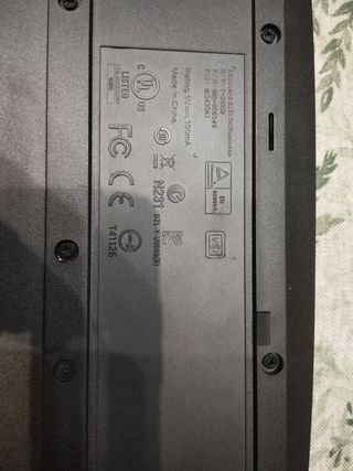 Teclado Logitech K120 Negro