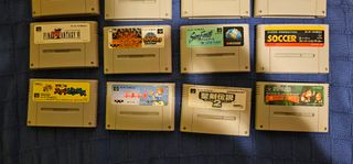 Lote Juegos Super Nintendo (Japón)
