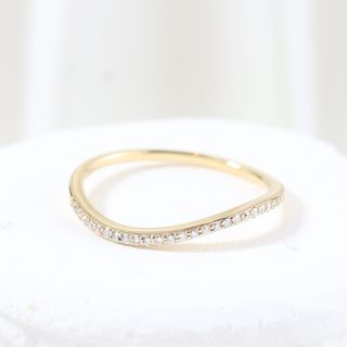 Anillo oro 18k con brillantes