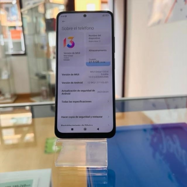 Xiaomi Redmi Note 11 Gris 128GB