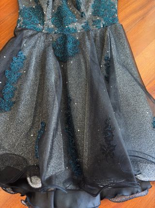 ABITO DA CERIMONIA ARGENTO GLITTERATO