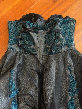 ABITO DA CERIMONIA ARGENTO GLITTERATO