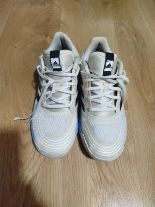 Zapatillas Adidas Blancas y Azules