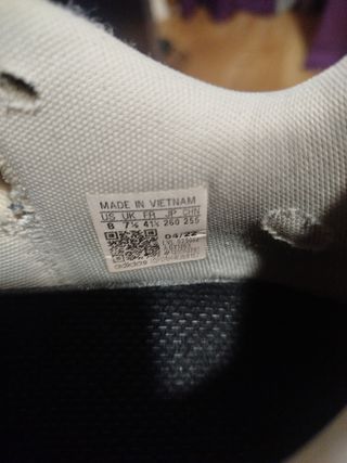 Zapatillas Adidas Blancas y Azules