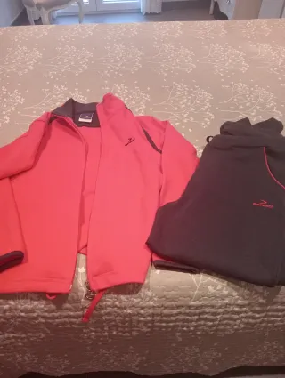 Chándal deportivo azul- rosa