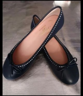 Bailarinas de piel marca Tizzas a estrenar. 