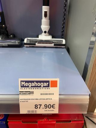 Aspirador Escoba Ufesa Ártica