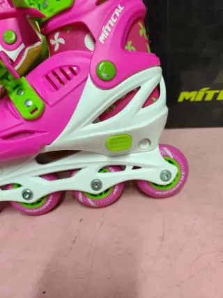 Patines Mitical Rosas Niña
