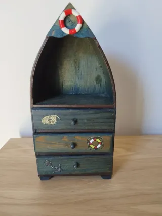 Joyero náutico de madera