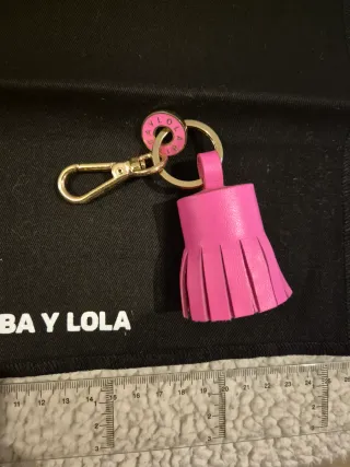 Llavero Bimba y Lola piel rosa