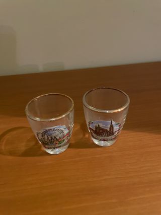 Lote 2 chupitos decorados