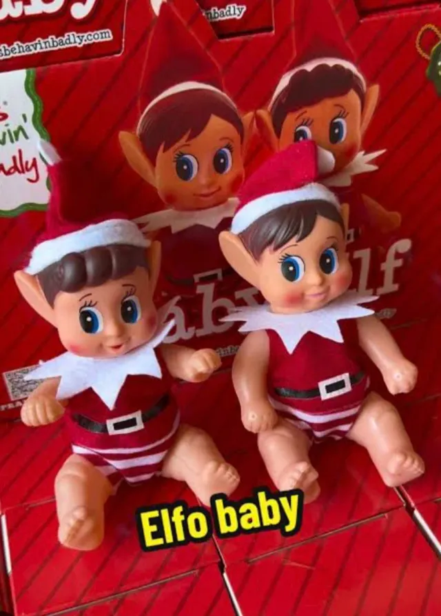 Baby Elf – Muñeco Elfo Bebé Navideño NUEVO en caja