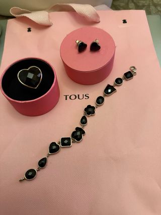 Conjunto Tous Corazón Negro