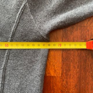 Sudadera Russell Gris No Capucha Americana Vintage