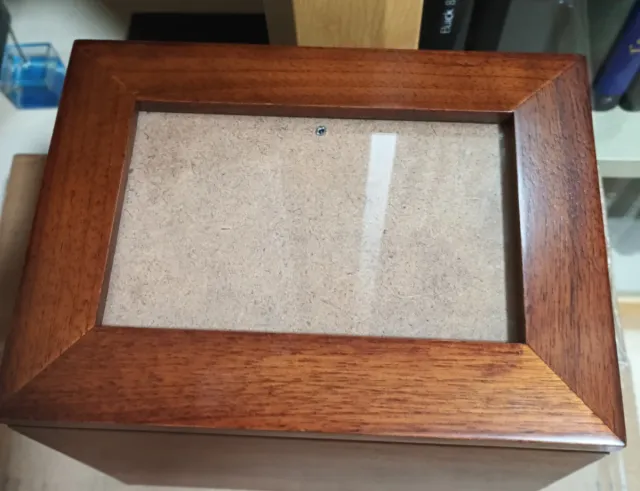 Caja de madera para fotos