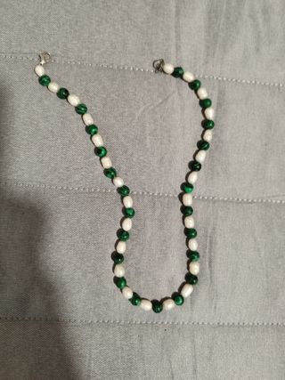 Collar Multicolor Perlas y Abalorios