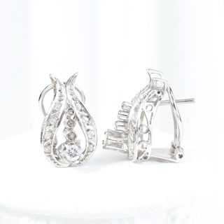 Pendientes Vintage Oro y Diamantes