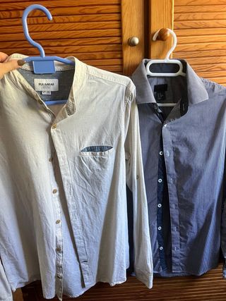 Pack 2 Camisas Ligeras H&M y Pull&Bear