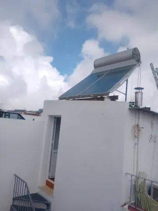 Placas solares agua sin depósito