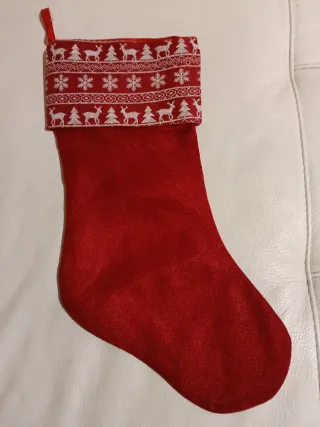 Adornos Navideños para Árbol (Rojo/Blanco)