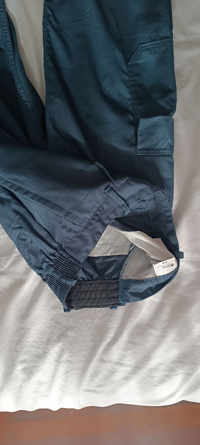 Pantalón de trabajo T44 cremallera y elástico