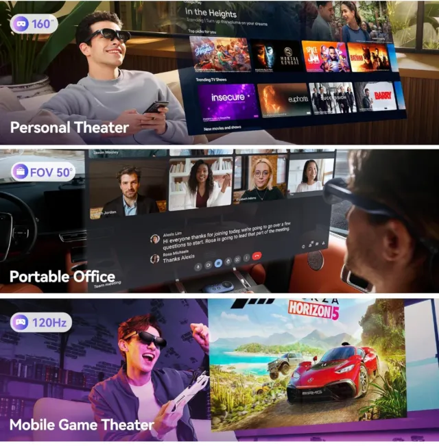 Gafas Realidad aumentada Rokid Max AR Nuevas.