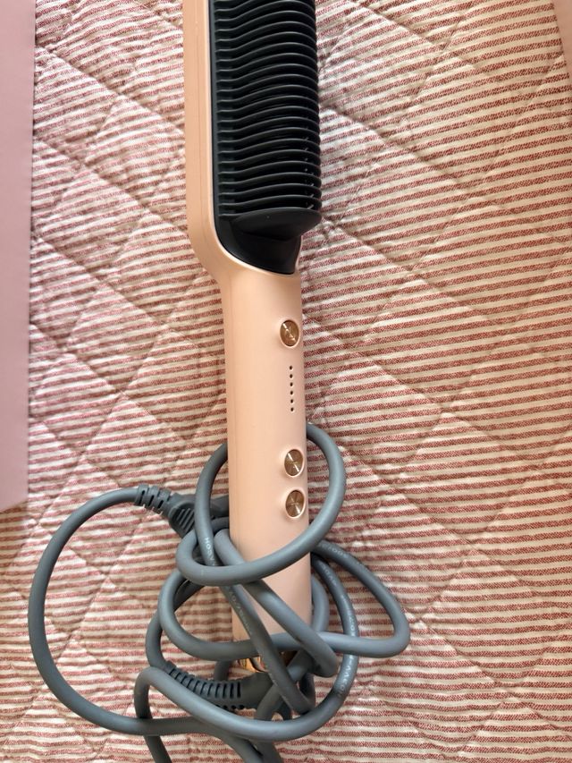 Cepillo Alisador VVK Rosa y Gris