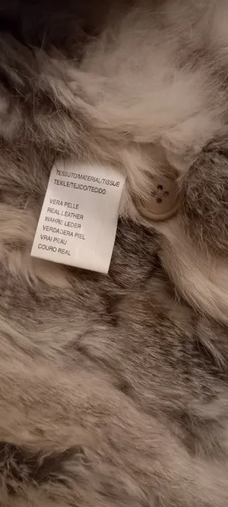 Cappotto in pelle scamosciata