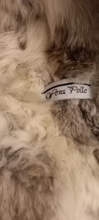 Cappotto in pelle scamosciata