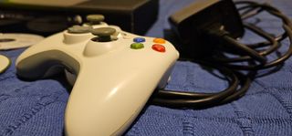 Xbox 360 Clásica 500gb Blue Dragon y PES 2008