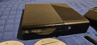 Xbox 360 Clásica 500gb Blue Dragon y PES 2008