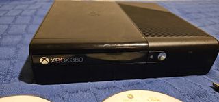 Xbox 360 Clásica 500gb Blue Dragon y PES 2008