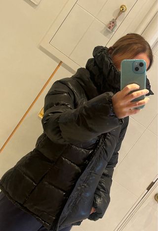 Piumino Patrizia Pepe nero taglia 40