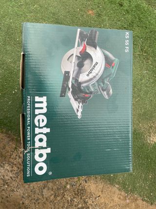 Sierra circular Metabo KS 55 FS a estrenar
