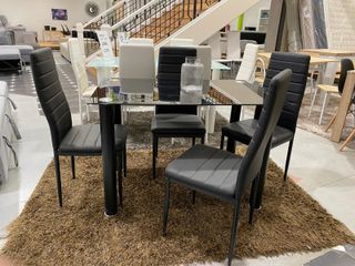 Pack comedor económico blanco o negro disponible