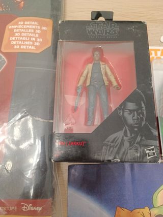 Lote Star Wars: Disfraz, Figuras y Bolsa