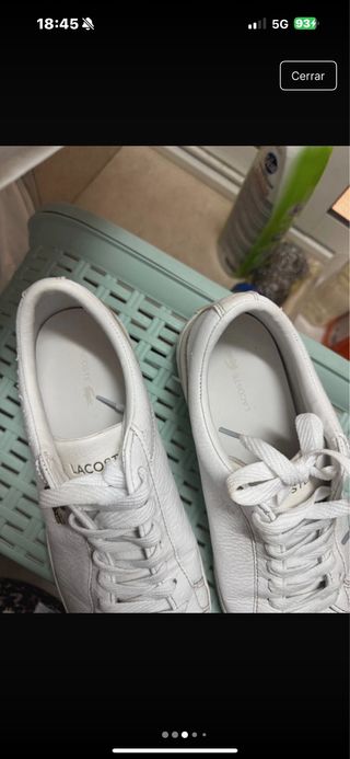 Zapatillas Lacoste Blancas