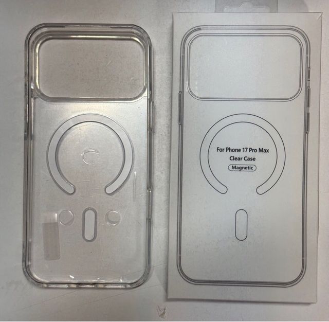 Funda iPhone 17 Pro Max Transparente Magnética